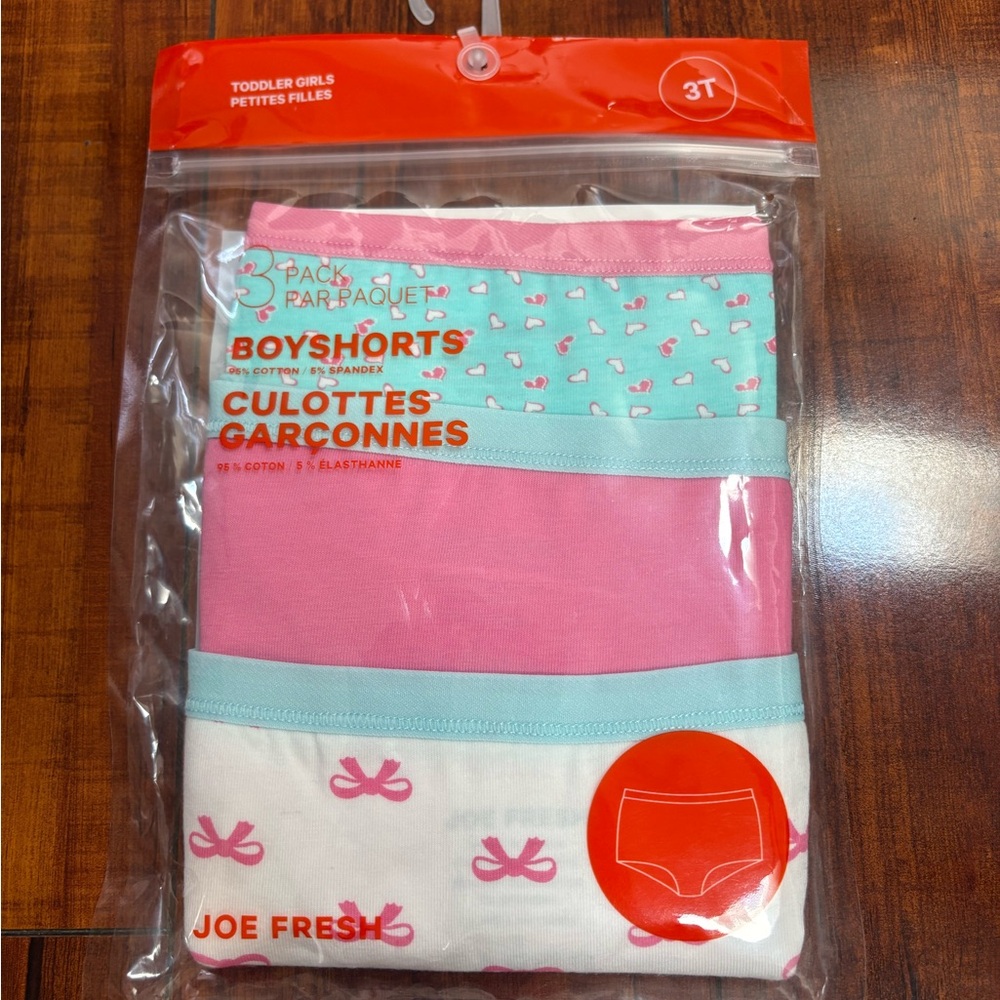 Joe Fresh Pink and Blue Underwear Accessories